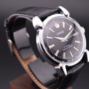Oris Vintage Swiss 17 Jewels Hand-Wound Mechanical Men's Watch - FREE SHIPPING